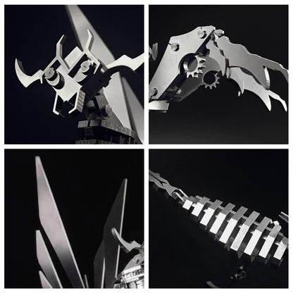 3D Metal Model Kits, Mechanical Spider King 3D Metal Puzzle,DIY Steel Warcraft Collection Animal Brain Teasers Simple 3D Puzzles Home Decor Art Craft Gifts Toys for Adult