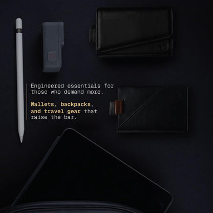 The Frenchie Co. - Speed Cardholder - Minimalist Front Pocket Wallet - Ultra-Slim Rfid-blocking - Quick-Access Card Slot for Business & Credit Cards - Full-Grain Italian Leather