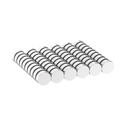 Strong N42 Neodymium Disc Magnet, 3/8" D x 1/8" H - 60 Pack, Powerful Rare Earth Magnets Decorative Round Fridge Magnets,Small Refrigerator Magnet for Whiteboard,Locker,DIY Building Scientific