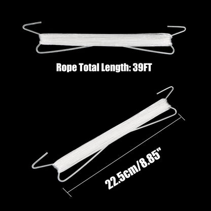 Bandelt 20pcs Tomato Support J Hooks, Tomato Climbing Hooks with 39ft Twine to Prevent Tomatoes from Pinching or Falling Off for Plant Vegetable Plant Fruit Flower