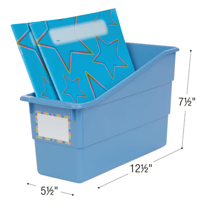 Really Good Stuff Durable Book and Binder Holders - 6 Pack - Bold Vibes