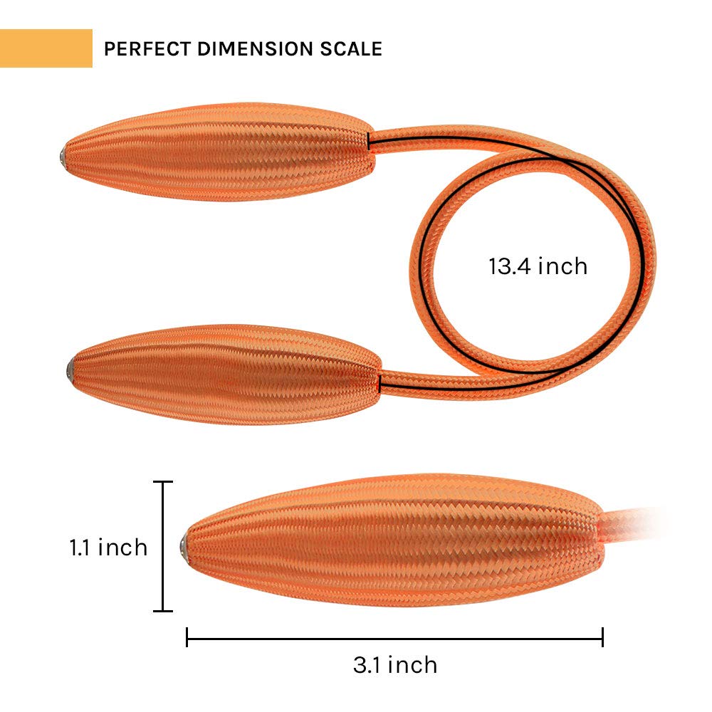 NICEEC 4 Pack DIY Curtain Tiebacks Clips Crystal Decorative Creative Twist Drape Tie Backs European Style Random Modelling Curtain Holdbacks for Home Kitchen Office Window Drapery (Orange)