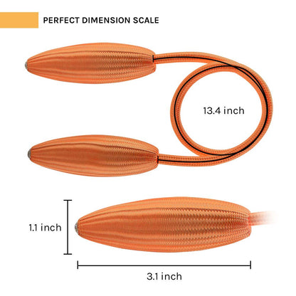 NICEEC 4 Pack DIY Curtain Tiebacks Clips Crystal Decorative Creative Twist Drape Tie Backs European Style Random Modelling Curtain Holdbacks for Home Kitchen Office Window Drapery (Orange)