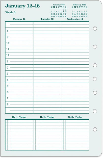FranklinCovey - Original Weekly Ring-Bound Planner (Jan 2026 - Dec 2026, Classic)