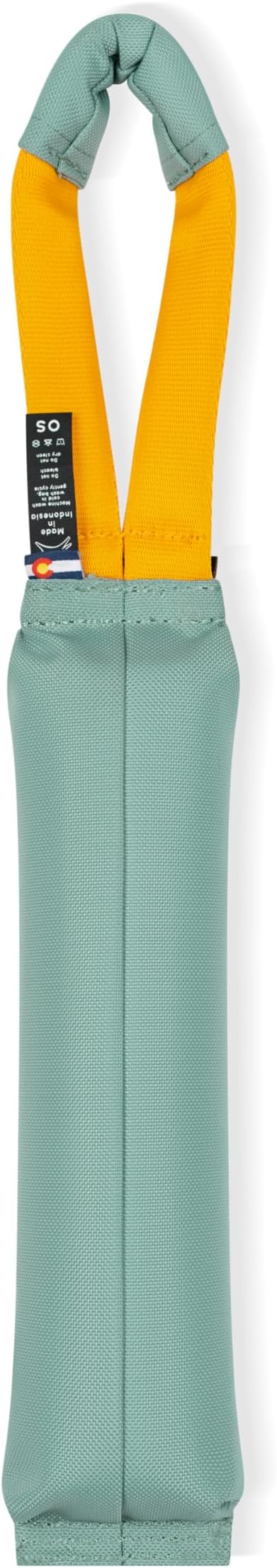 OllyDog Tugger | Dog Tug Toy for Tug of War & Training | Durable Bite Pillow | Eco-Friendly Recycled | Handle | Medium Large Dogs (Surf)