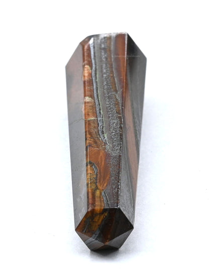 Amazing Gemstone Red Tiger Eye Crystal Towers - Natural Healing Crystal Point Obelisk for Reiki Healing and Crystal Grid (2" to 3" INCH)