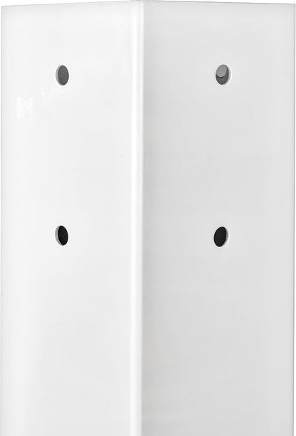 Mail Boss 7125 In-Ground Mounting Post, Alpine White Mailbox