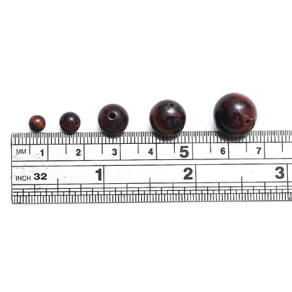 BEADIA Natural Red Tiger Eye Stone Round Loose Semi Gemstone Beads for Jewelry Making 4MM 89PCS