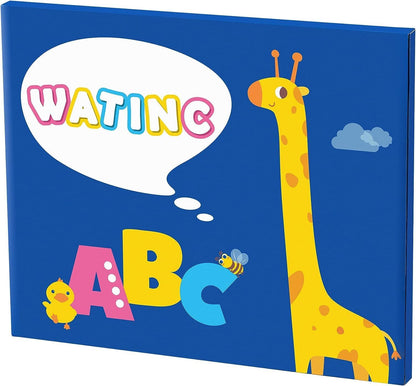 WATINC Travel Felt Board Story Set - 28PCS Portable Felt Board Educational Birthday Gift for Boys & Girls, Themed Storytelling Preschool Early Learning Interactive Play Kit for Toddler (Nativity)