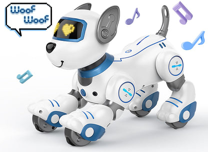 great dachong Robot Dog Toy for Kids 3-12: Remote Control Interactive Robot Puppy with Touch & Follow, Programmable Tricks, Dancing & Walking, Birthday Gift for Smart Boys & Girls