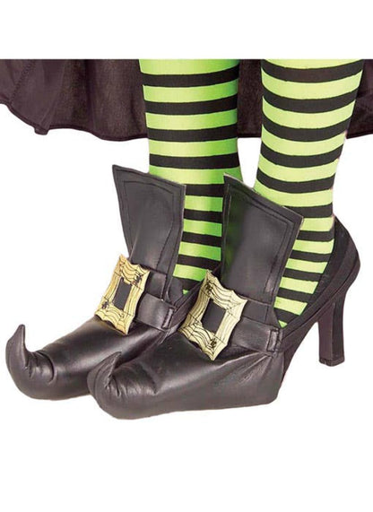 Forum Novelties Witch Shoes Covers, Gold