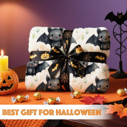 SUPERICH Halloween Bats Baby Blanket Gifts Super Soft Swaddle Newborn Cozy Baby Receiving Blanket Stroller Throw Blanket for Crib 40x30 in for Puppy