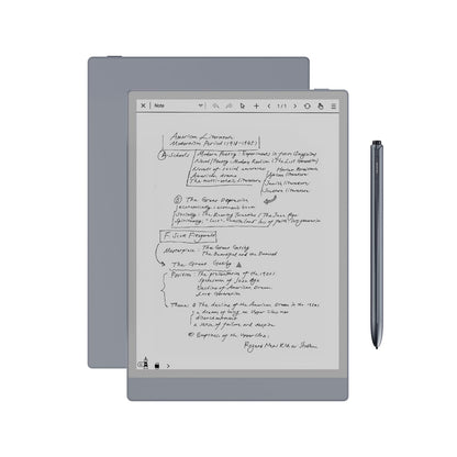 Huion Ink EB1011 E Ink Tablet 10.3" Digital Notebook with Dual Front Light Full- Laminated Anti-Glare Glass Battery-Free Pen 8192 Pressure Handwritten-to-Text for Reading, Writing & Note-Taking