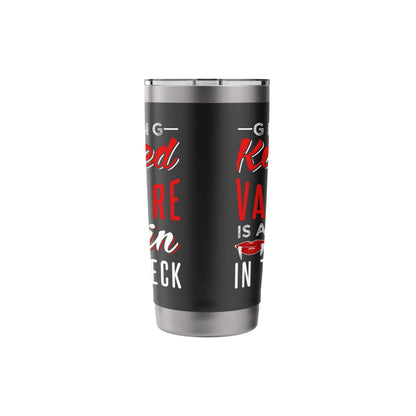 Horror Halloween Vampire Design For Women Stainless Steel Insulated Tumbler