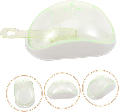 YARNOW 1set Hamster Bathing Container Sand Bath Kit for Hamsters Chinchilla Dust Bath Compact Pet Supply