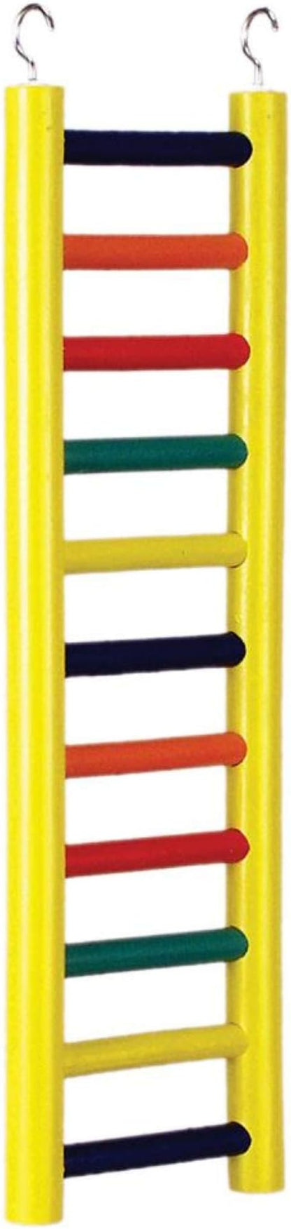 Prevue Pet Products BPV01138 Carpenter Creations Hardwood Bird Ladder with 11 Rungs, 18-Inch, Colors Vary