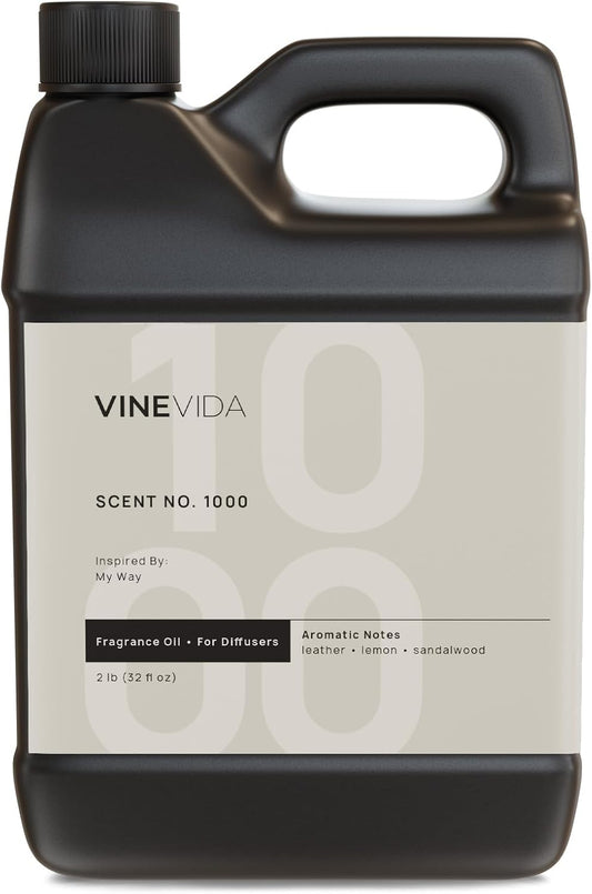 VINEVIDA [32 Fl Oz] Scent № 1000 Inspired by My Way Diffuser Oil; Hotel Scents for Cold Air Diffuser - Waterless Diffuser Oil