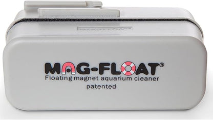 Mag-Float Medium Glass Floating Algae Scraper 125 | Magfloat Magnetic Fish Tank Cleaner | Magnet Scrubber Brush Cleaning Tool for Aquarium