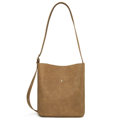 Montana West Medium Hobo Bags for Women with Coin Purse, Soft PU Leather Bucket Shoulder Ladies Handbag with Adjustable Strap, MWC-626CM