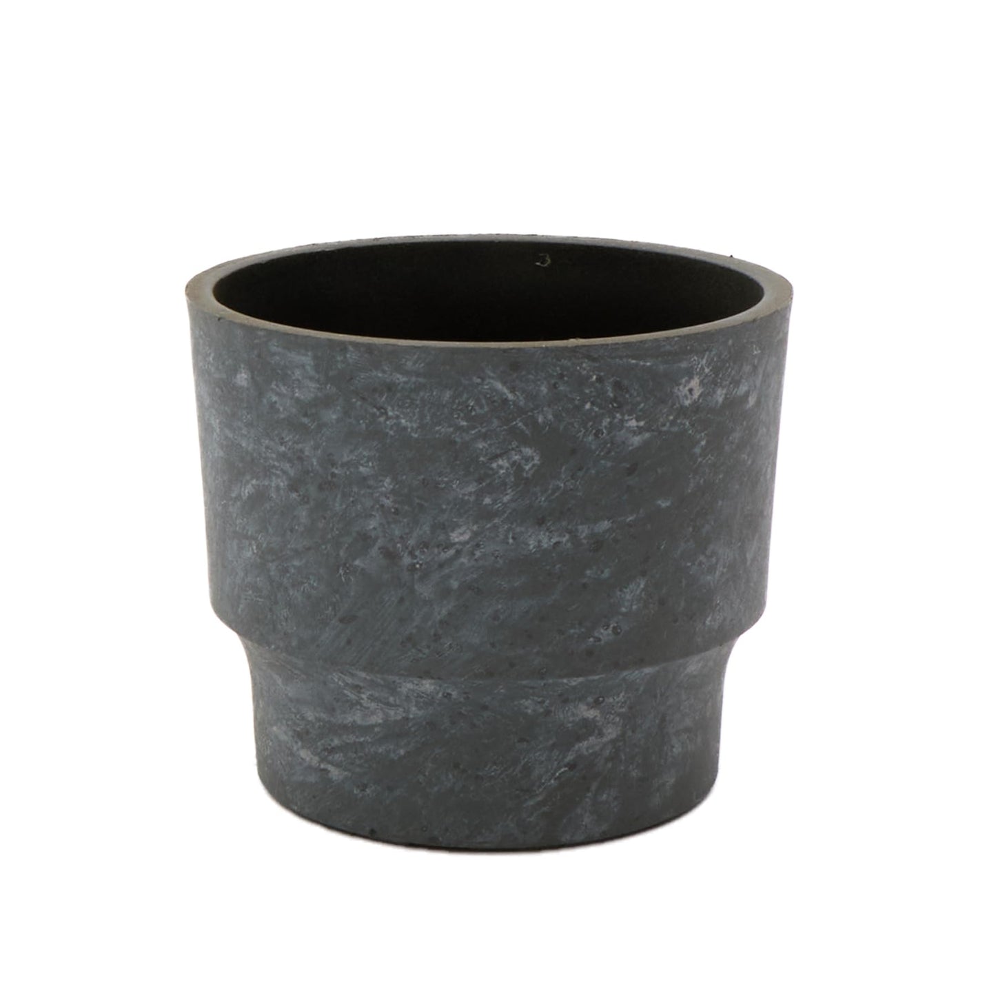 The HC Companies 7 Inch Sprite Succulent Pot 6.95"x6.95"x6.21Inch in Faux Concrete Color