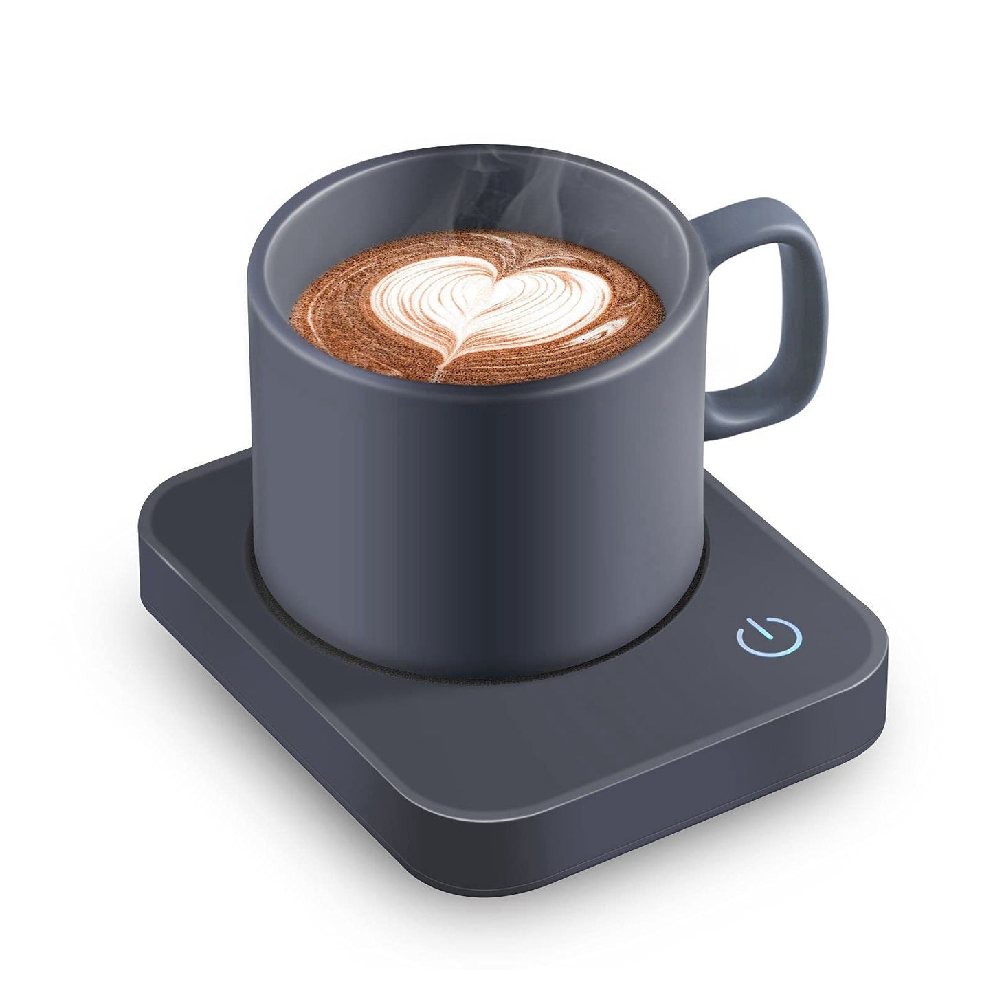 VOBAGA Mug Warmer Set, Coffee Warmer for Desk with 11oz Ceramic Mug, Auto Shut Off & 3-Temp Settings, Smart Coffee Cup Warmer, Home Office Essentials Coffee Set