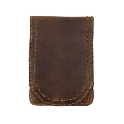 Hide & Drink, Journal Cover for Hard Cover Moleskine Pocket Size (3.5 x 5.5 in.) Classic Notebook (Notebook NOT Included), Full Grain Leather, Handmade, Bourbon Brown