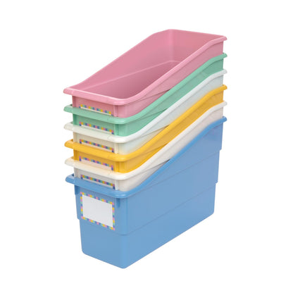 Really Good Stuff Durable Book and Binder Holders - 6 Pack - Bold Vibes
