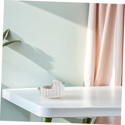 Toddmomy Pet Ceramic Bathtub Portable Sand Bath Ceramic Hamster Tub Hamster Sand Bath Small Animal Toilet Small Pet Supplies Chinchilla Dust Bath Bowl Hamster Bath Tub Ceramics White