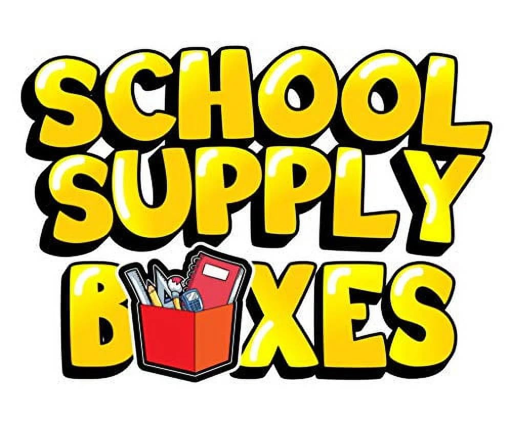 School Supply Boxes | Elementary Writing Bundle (1 Box) | Back to School Essentials Kit for Students & Teachers | Includes Wide-Ruled Filler Paper, Wide-Ruled Notebooks, 12 ct. Pens, & More