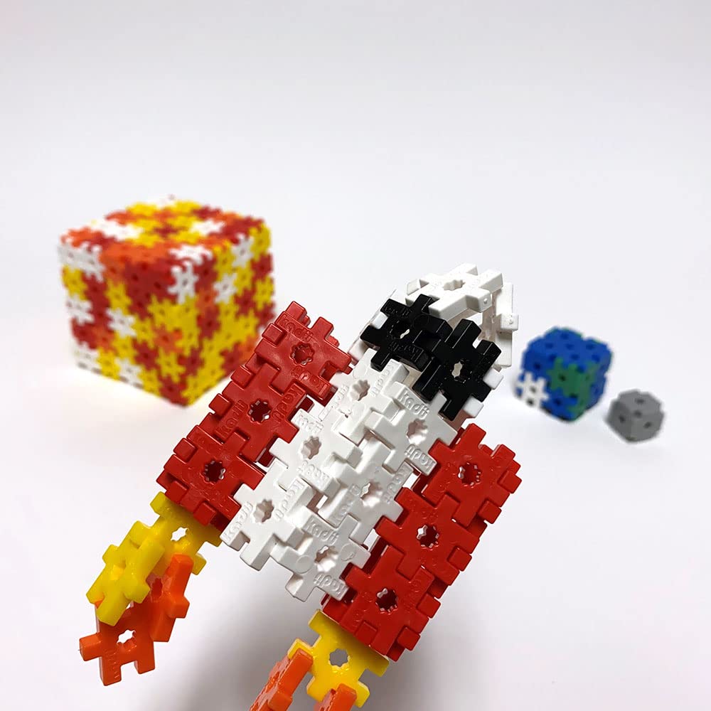Incredibly Interconnectable Toys KADU Classic 1300 Piece Set - STEM/STEAM Building + Construction Toy, for Open + Imaginative Play