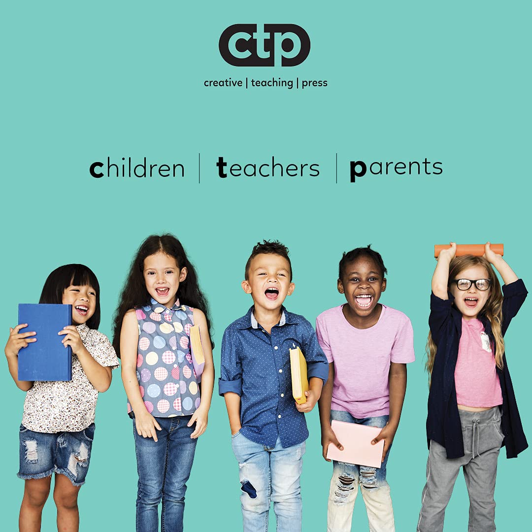 CTP Woodland Friends Mushrooms 3 Inch Designer Cut-Outs Classroom Accents (Creative Teaching Press 11162)