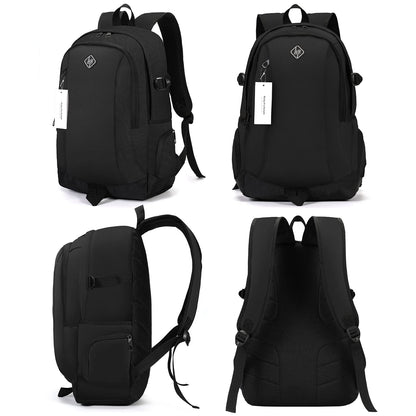 rickyh style School Backpack, Travel Bag for Men & Women, Lightweight College Back Pack with Laptop Compartment