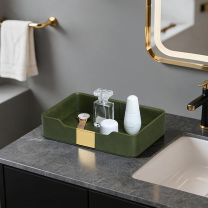 Valet Tray, Nightstand Organizer for Men Women, Key Bowl, Catchall Tray