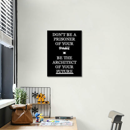 Motivational Canvas Wall Art Positive Sign Print Poster Successful Entrepreneur Quotes Picture Painting for Office Class Room School Wall Decoration Stretched and Framed [18''Wx24''H]
