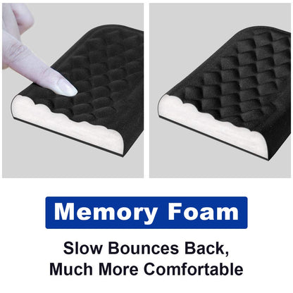Vaydeer Mouse Wrist Rest Pad, Memory Foam Hand Rest Support Padded for Office, Computer, Laptop, Typing and Wrist Pain Relief and Repair (5.91 inch, Black)