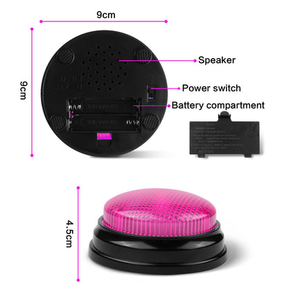 BEAN LIEVE Buzzers for Trivia Games - Set of 6 Game Buzzers, Compact Portable Buzzers for Classroom Trivia, Family Feud, Party Games, Team Quiz Nights - Fun for Teachers, Kids, Families