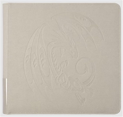 Dragon Shield Card Codex – Card Codex Portfolio 576: Ashen White - MTG Card Sleeves are Smooth & Tough - Compatible with Pokemon & Magic The Gathering Cards