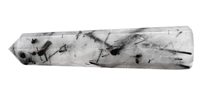 Amazing Gemstone Black Rutilated Quartz Crystal Towers ~ Natural Healing Crystal Point Obelisk for Reiki Healing & Crystal Grid (3" to 4" INCH)