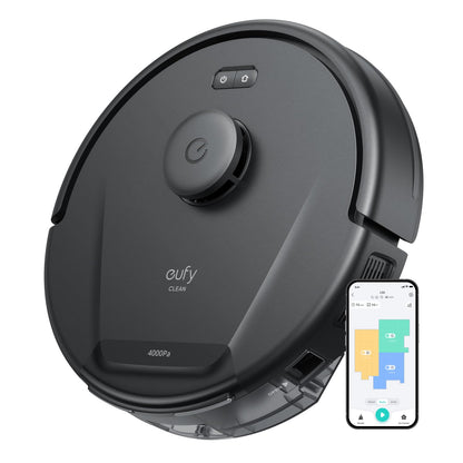 eufy Like-New RoboVac G30 Verge, Robot Vacuum with Home Mapping, 2000Pa Suction, Wi-Fi, Boundary Strips, for Carpets and Hard Floors (Renewed)