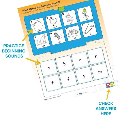 hand2mind Bob Books & VersaTiles Advancing Beginners Set, Early Reader Books, Learn to Read, Phonemic Awareness & Phonics Workbook, Toddler Learning Activities, Kindergarten Homeschool Supplies