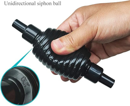 Laifoo 5ft-S Aquarium Siphon Vacuum Cleaner for Fish Tank Cleaning Gravel & Sand