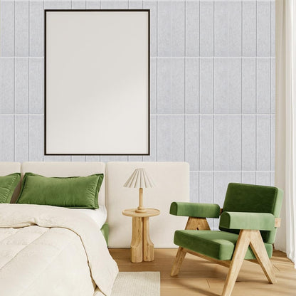 UNICRAFTALE 12 Pcs Felt Bulletin Board 12x12 Inch Self-Adhesive Felt Tiles Pin Board Squares for Home Office Classroom Display