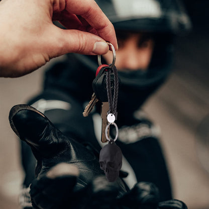 GOLLEY Skulls and Skeletons -The skull 3D PVC Keychain,skull key chains for men，Key Ring for Women,Key Chain Gift for Friends