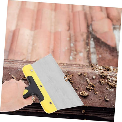 BESPORTBLE Guano Cleaning Scraper Bird Cage Cleaning Tool Stainless Steel Bird Droppings Remover