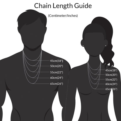 PDTJMTG Leather Necklace Cord 2MM 3MM Leather Chain with Sterling Silver Clasp 18, 20, 22, 24, 26 Inches (18 inches, 2mm)