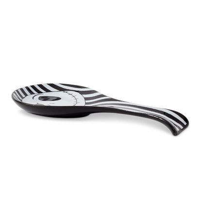 Silver Buffalo Disney The Nightmare Before Christmas Jack Skellington Ceramic Spoon Rest Holder | Kitchen Organizer For Utensils To Keep Countertop Clean
