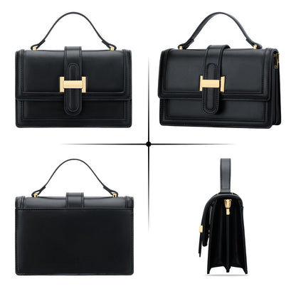 KKXIU Black Designer Crossbody Bags for Women