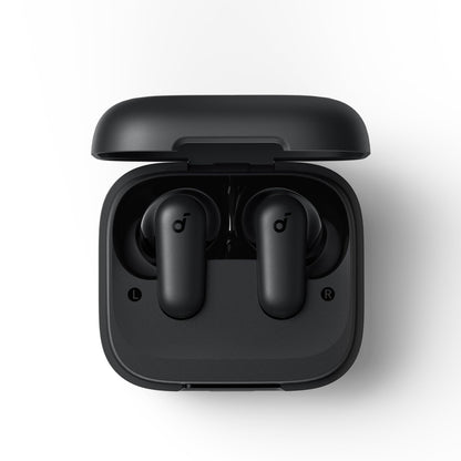 Soundcore P30i by Anker Noise Cancelling Earbuds, Strong and Smart Noise Cancelling, Powerful Bass, 45H Playtime, 2-in-1 Case and Phone Stand, IP54, Wireless Earbuds, Bluetooth 5.4 (Black)