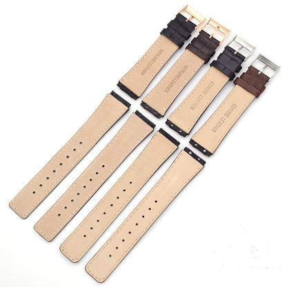 Genuine Leather Watch Strap Replacement for Skagen - 331XLSLB 331XLSLC4 331XLSL1 331XLRLD 331XLRLBO 331XLRLB (Black-2)