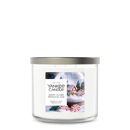 Yankee Candle Snowglobe Wonderland, Scented Candle, 14.5oz 3-Wick Candle Jar with up to 40 Hours Burn Time
